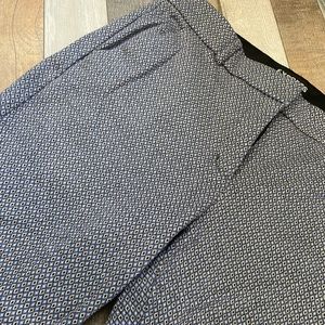 Express Columnist Stretch Ankle Mid Rise Dress Pant